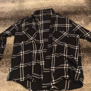 Express Boyfriend fit flannel
